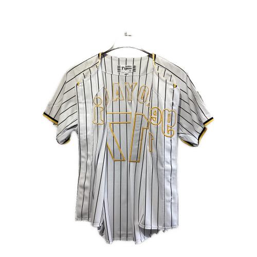 阪神タイガース (ハンシンタイガース) 応援グッズ Sサイズ ホワイト ユニフォーム 青柳晃洋【17】