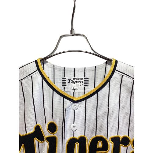 阪神タイガース (ハンシンタイガース) 応援グッズ Sサイズ ホワイト ユニフォーム 青柳晃洋【17】
