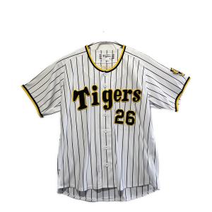 阪神タイガース (ハンシンタイガース) 応援グッズ Sサイズ ホワイト ＠ ユニフォーム 椎葉剛【26】 レプリカ