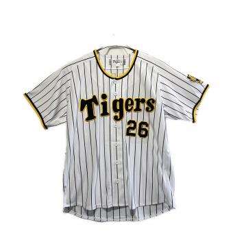 阪神タイガース (ハンシンタイガース) 応援グッズ Sサイズ ホワイト ＠ ユニフォーム 椎葉剛【26】 レプリカ