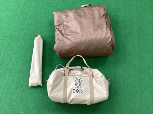 DOD (ディーオーディー) ロッジテント T5-668-TN エイテント 310×340×202(ｈ)cm 3～5人用