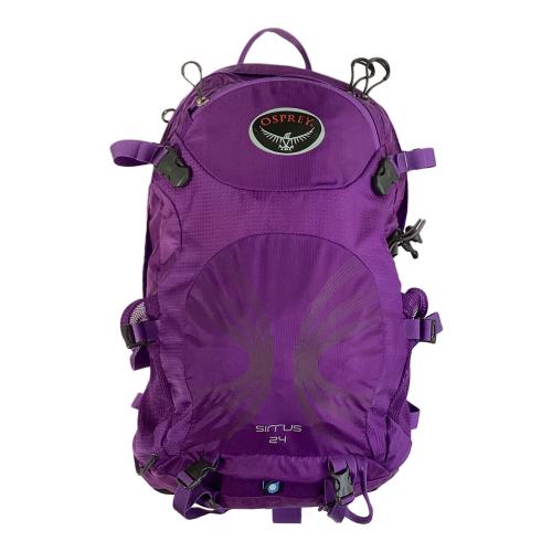OSPREY (オスプレー) バックパック パープル SIRRUS 24 背面長 約41～45cm 21-30L(日帰り)