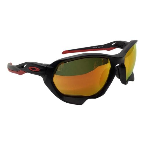 OAKLEY (オークリー) サングラス ブラック×レッド OO9019-1159 プラズマ