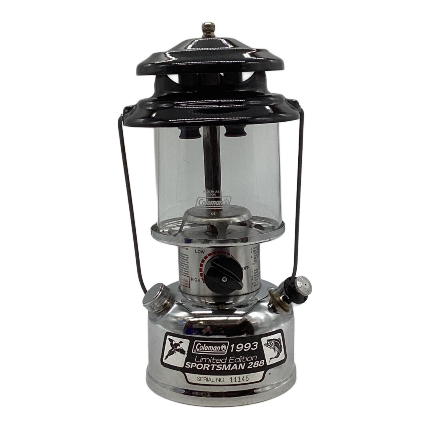 【希少】コールマンランタン1993 Limited Edition スポーツマン Coleman (コールマン) 1993 リミテッドエディションスポーツマン 288
