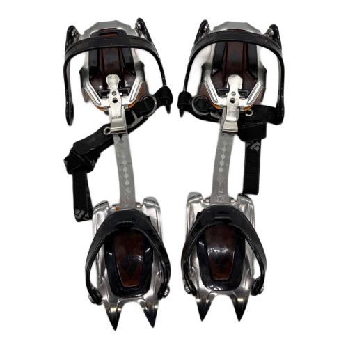 BLACK DIAMOND (ブラックダイヤモンド) BD33060 クランポン コンタクトストラップ　10本爪アイゼン 23～29cm ブラック×オレンジ