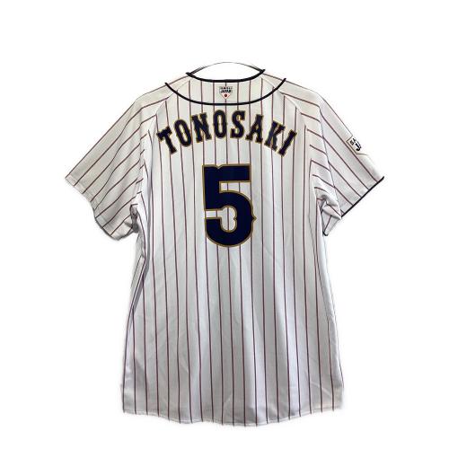 侍ジャパン (サムライジャパン) 応援グッズ Lサイズ ホワイト ユニフォーム 外崎修汰【5】