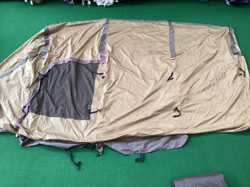 Snow peak (スノーピーク) ツールームテント 2022年製 TP-880R エントリー2ルームエルフィールド 約660×380×210(h)cm 3～5人用