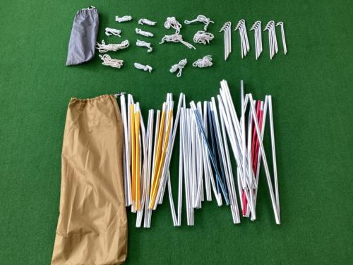 Snow peak (スノーピーク) ツールームテント 2022年製 TP-880R エントリー2ルームエルフィールド 約660×380×210(h)cm 3～5人用