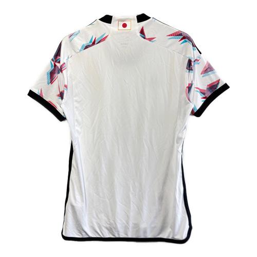 adidas (アディダス) サッカーユニフォーム メンズ SIZE XL ホワイト×ブラック 2022年アウェイユニフォーム 日本代表 HF1844