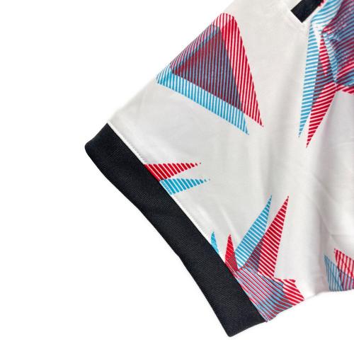 adidas (アディダス) サッカーユニフォーム メンズ SIZE XL ホワイト×ブラック 2022年アウェイユニフォーム 日本代表 HF1844