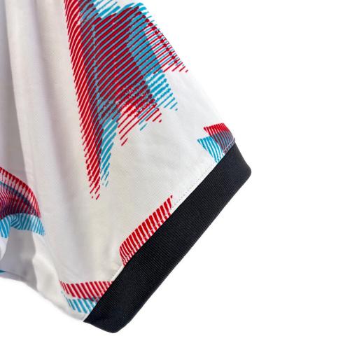 adidas (アディダス) サッカーユニフォーム メンズ SIZE XL ホワイト×ブラック 2022年アウェイユニフォーム 日本代表 HF1844