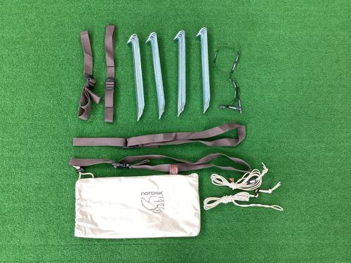 Nordisk (ノルディスク) モノポールテント アルフェイム12.6 約400×400×270㎝ 5～6人用 TC素材