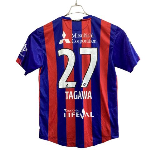 FC東京 (エフシートウキョウ) サッカーユニフォーム メンズ SIZE XL ブルー×レッド 田川亨介【27】/2021年ホームユニフォーム・オーセンティック JMTF1025