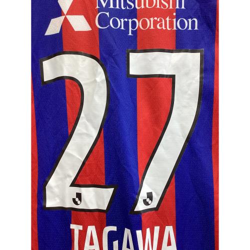 FC東京 (エフシートウキョウ) サッカーユニフォーム メンズ SIZE XL ブルー×レッド 田川亨介【27】/2021年ホームユニフォーム・オーセンティック JMTF1025