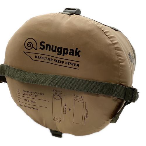 Snugpak(スナグパック) 寝袋 ベースキャンプ スリープシステム デザートタン/オリーブ オールシーズン対応 春用 夏用 秋用 冬用 スナグパック シュラフ 寝袋 ベースキャンプ スリープシステム