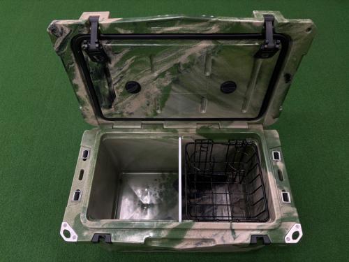 クーラーボックス 約42.6L グリーン カモ 45QTロトモールドクーラーボックス