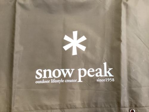 Snow peak (スノーピーク) レクタタープ 2019年 TP-841H HDタープシールドレクタ(M） 340×415cm 2～4人用