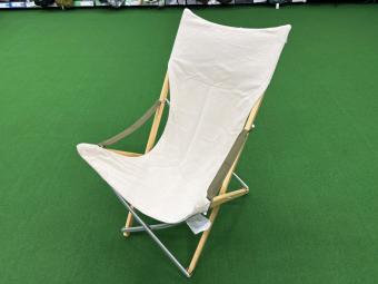 Snow peak (スノーピーク) アウトドアチェア アイボリー LV-086 Take！チェア ロング