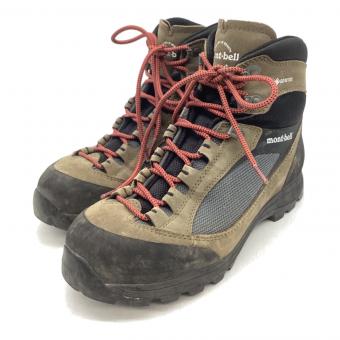 mont-bell (モンベル) トレッキングシューズ メンズ SIZE 25.5cm カーキ×ブラック 1129628 アルパインクルーザー800 ハイカット(ソフトソール) GORE-TEX
