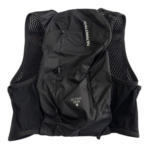 SALOMON (サロモン) バックパック ブラック 美品 アクティブスキン8 背面長40cm以下 トレラン用