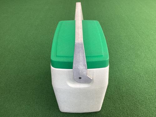 Coleman (コールマン) ヴィンテージクーラーボックス クーラーボックス Lil’Oscar BY COLEMAN ホワイト×グリーン