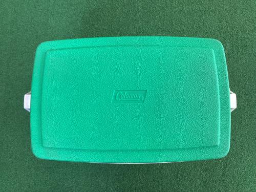 Coleman (コールマン) ヴィンテージクーラーボックス クーラーボックス Lil’Oscar BY COLEMAN ホワイト×グリーン