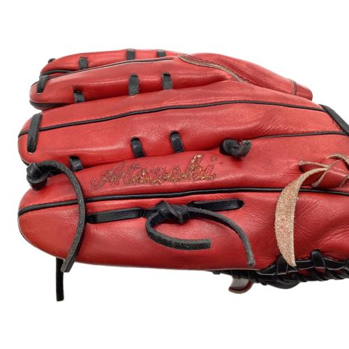 Ip select (アイピーセレクト) 硬式グローブ レッド×ブラック アルモニーア ARMONIA