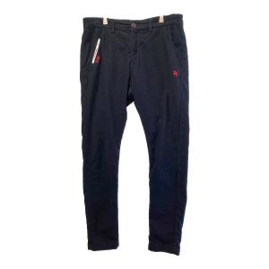 PEARLY GATES (パーリーゲイツ) ゴルフウェア(パンツ) メンズ SIZE L ネイビー コットンストレッチバーズアイ表起毛パンツ 2023年モデル 053-4131105