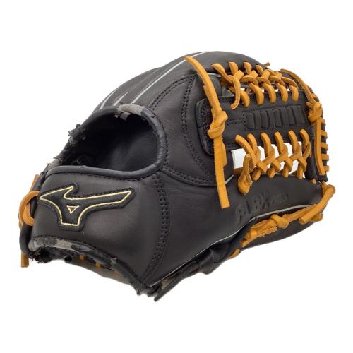 MIZUNO (ミズノ) 軟式グローブ ブラック×イエロー FLEX DUO オールラウンド用 PT0715