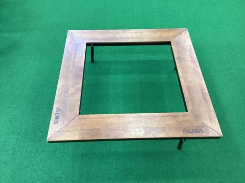 LOGOS (ロゴス) 囲炉裏テーブル 約93×93×27.5cm ブラウン 81064133 アイアンウッド囲炉裏テーブル