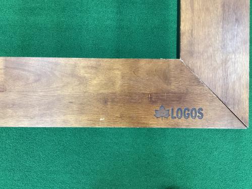 LOGOS (ロゴス) 囲炉裏テーブル 約93×93×27.5cm ブラウン 81064133 アイアンウッド囲炉裏テーブル