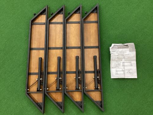 LOGOS (ロゴス) 囲炉裏テーブル 約93×93×27.5cm ブラウン 81064133