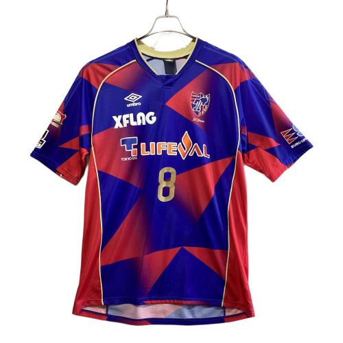 FC東京 (エフシートウキョウ) サッカーユニフォーム メンズ SIZE XC-XD ブルー×レッド 髙萩 洋次郎【8】/2018年ホームユニフォーム UDS6819HE