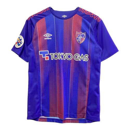 FC東京 (エフシートウキョウ) サッカーユニフォーム メンズ MLサイズ ブルー×レッド 2020年ACLユニフォーム UDS6023H
