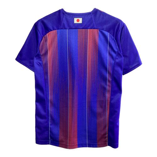 FC東京 (エフシートウキョウ) サッカーユニフォーム メンズ MLサイズ ブルー×レッド 2020年ACLユニフォーム UDS6023H