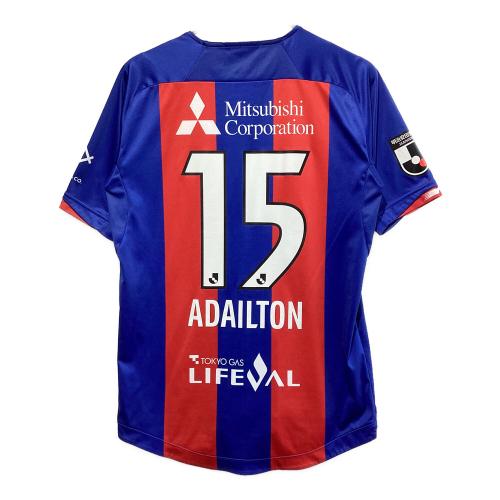 FC東京 (エフシートウキョウ) サッカーユニフォーム メンズ SIZE L ブルー×レッド アダイウトン【15】/2022年ホームユニフォーム JMTF2361