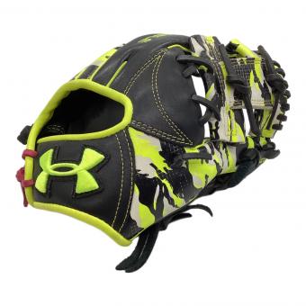 UNDER ARMOUR (アンダーアーマー) 軟式グローブ ブラック×イエロー 迷彩  UAアンディナイアブル CAMOデザイン仕様 2020 ＠ 1362265　野球