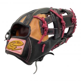 Donaiya (ドナイヤ) 軟式グローブ ブラック×オレンジ 山田哲人契約記念グローブ YS1