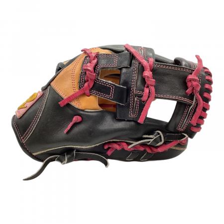 Donaiya (ドナイヤ) 軟式グローブ ブラック×オレンジ 山田哲人契約記念