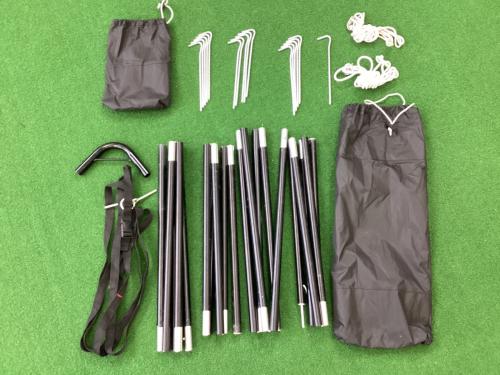 WAQ (ワック) ソロテント WAQ-TCTDX1 アルファTC/DX 約300×300×180(h)cm 1～2人用 TC素材 ベージュ