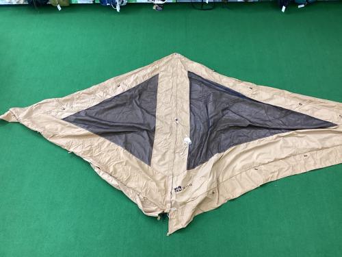 WAQ (ワック) ソロテント WAQ-TCTDX1 アルファTC/DX 約300×300×180(h)cm 1～2人用 TC素材 ベージュ