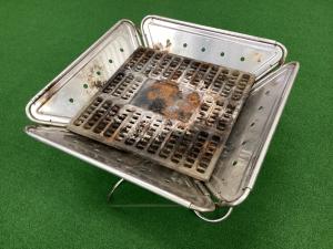 Snow peak (スノーピーク) 焚火台 別売ケース・炭床付き 焚火台L