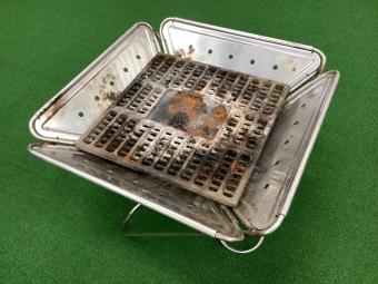 Snow peak (スノーピーク) 焚火台 別売ケース・炭床付き 焚火台L