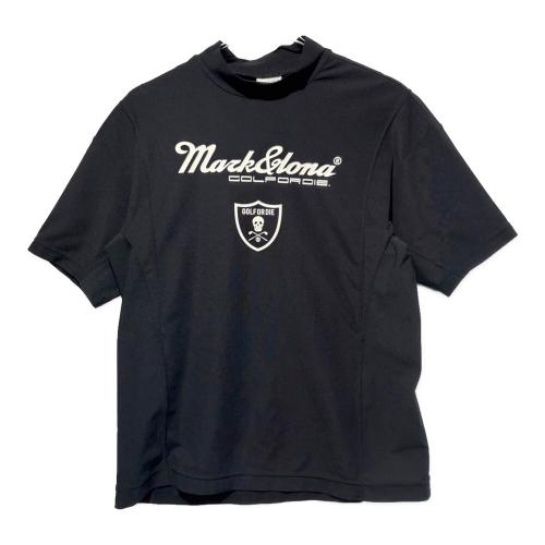 MARK&LONA (マークアンドロナ) ゴルフウェア(トップス) メンズ SIZE 48 ブラック モックネック MLM-3C-AA26