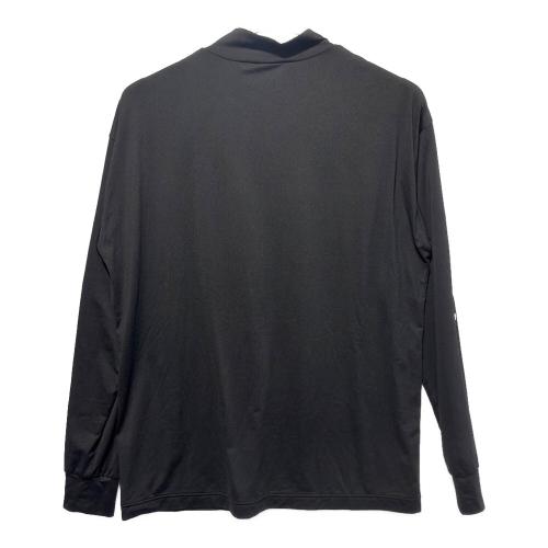 MARK&LONA (マークアンドロナ) ゴルフウェア(トップス) メンズ SIZE 46 ブラック Cray Mock Neck Shirts 24年春夏 モックネック MLM-4A-AU01