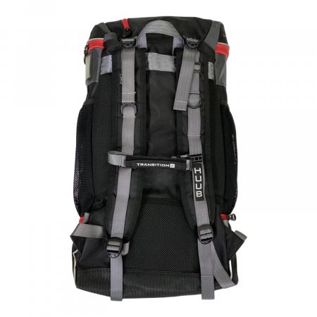 HUUB トランジションバックパック 黒/赤 HUUB トライアスロンバッグ ブラック×レッド トランジションバッグ40L