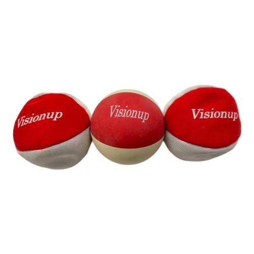 VISIONUP 練習グッズ ボール3個・メガネ・ケーブル・ケース・説明書付 ビジョントレーニングメガネ VA11-AF