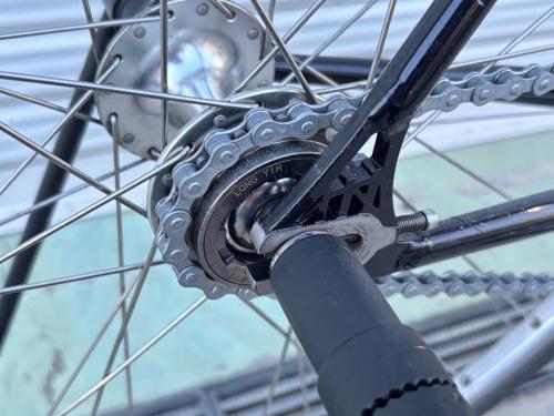 ALL CITY ピストバイク SIZE 49 ブラック BIG BLOCK/Mavic/R-SYS M21120960 適応身長【約154～172cm】 ■ ■ ■ ▲