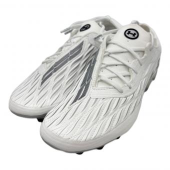 UNDER ARMOUR (アンダーアーマー) サッカースパイク メンズ SIZE 26cm ホワイト×グレー UA マグネティコ エリート 4 FG 3027700-101