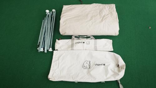 Nordisk (ノルディスク) モノポールテント ジップインフロア有 ウトガルド13.2 約430×255×240(h)cm